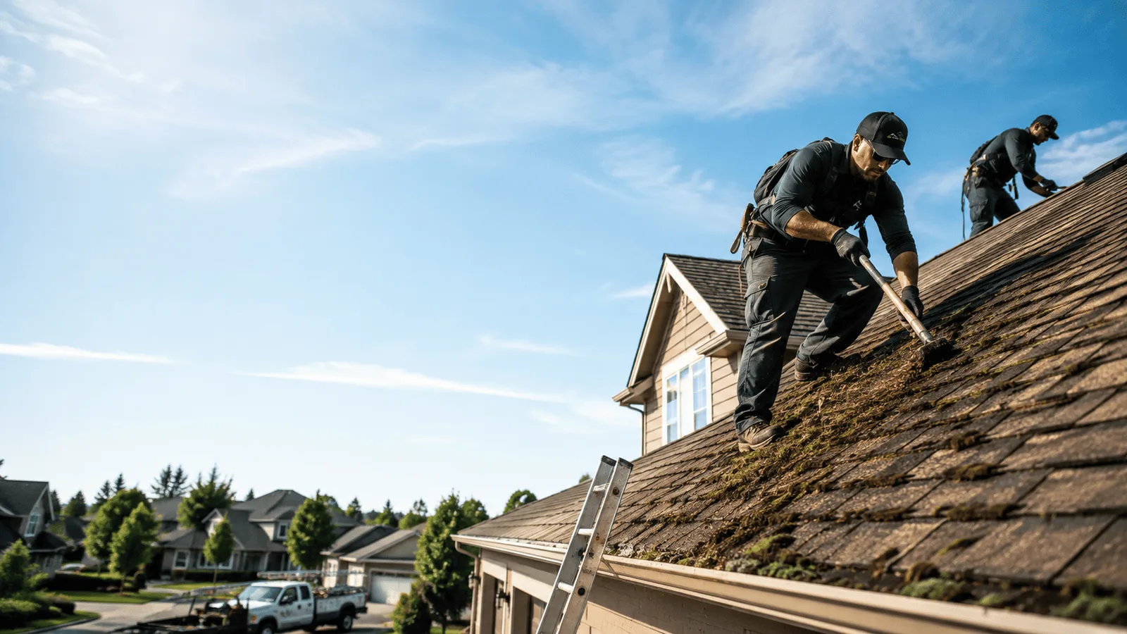 Roof Moss Removal in Corydon, KY near me